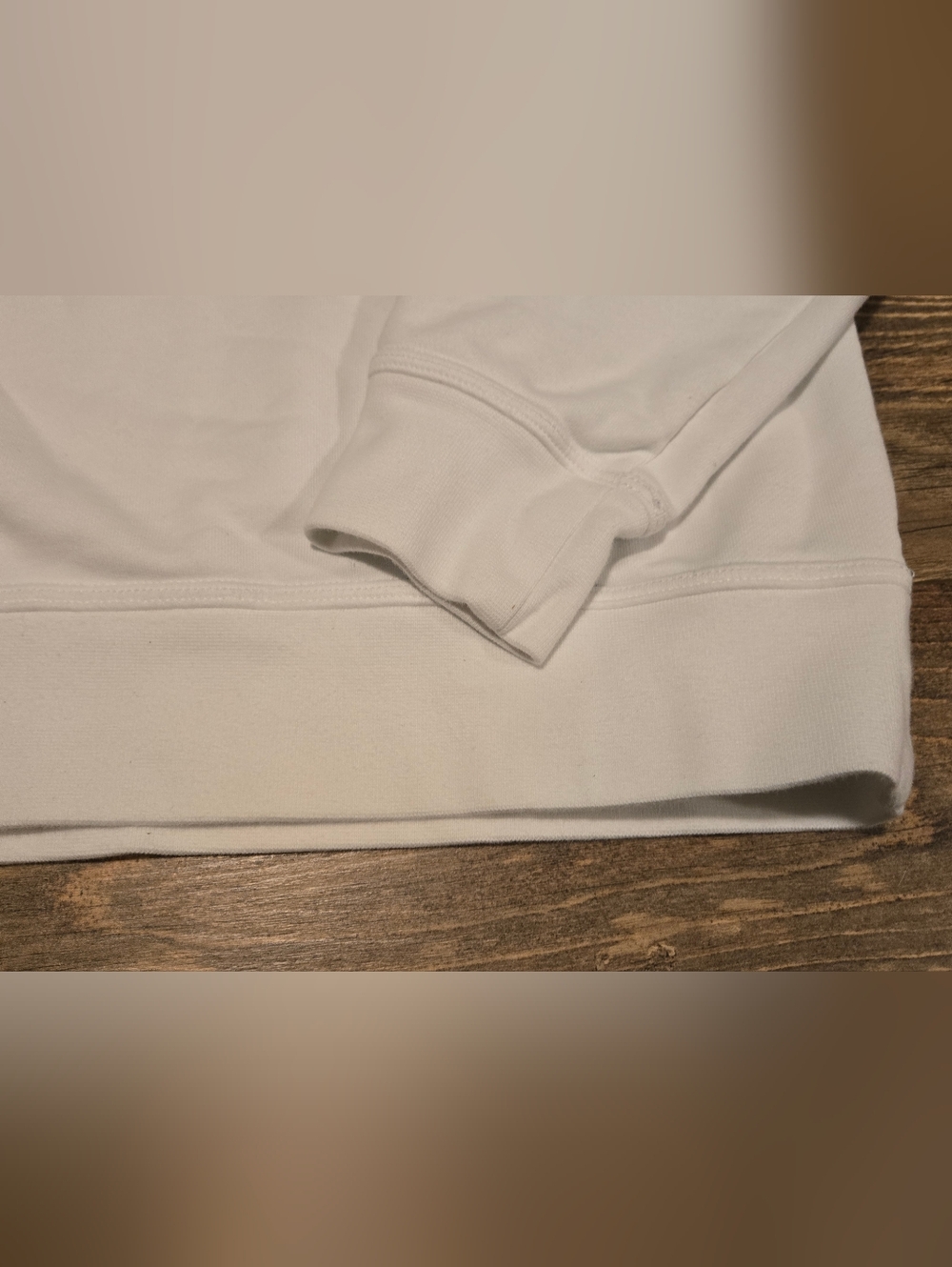 Nike Men's White Crewneck Sweatshirt Size Large - Picture 4 of 5
